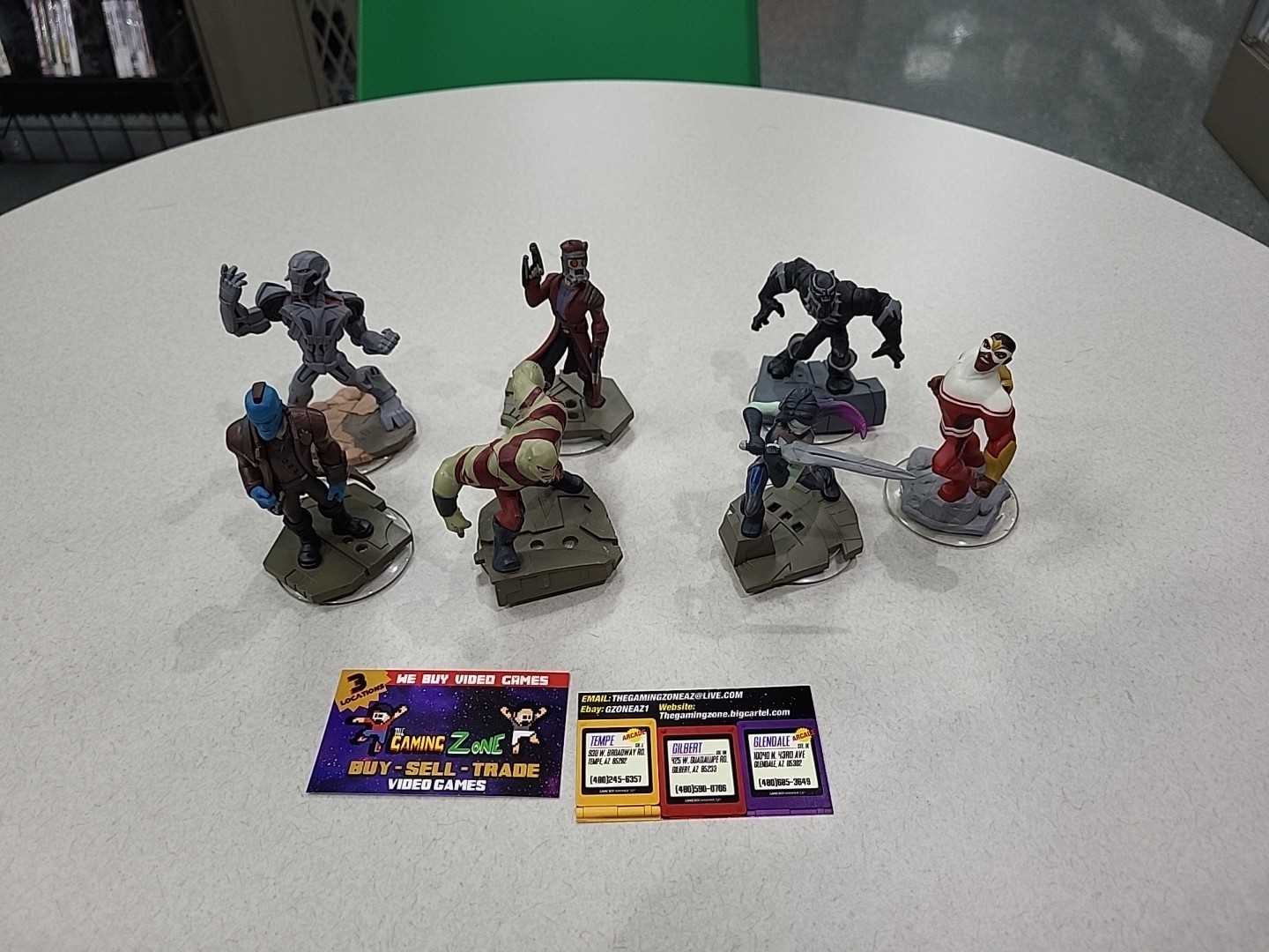 Disney Infinity Figure Marvel bundle. Lot Of 7