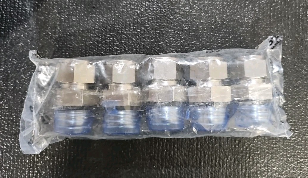 (5) S LOK SMC-12-12N-S6 / SMC1212NS6 (BRAND NEW) Lot Of 5