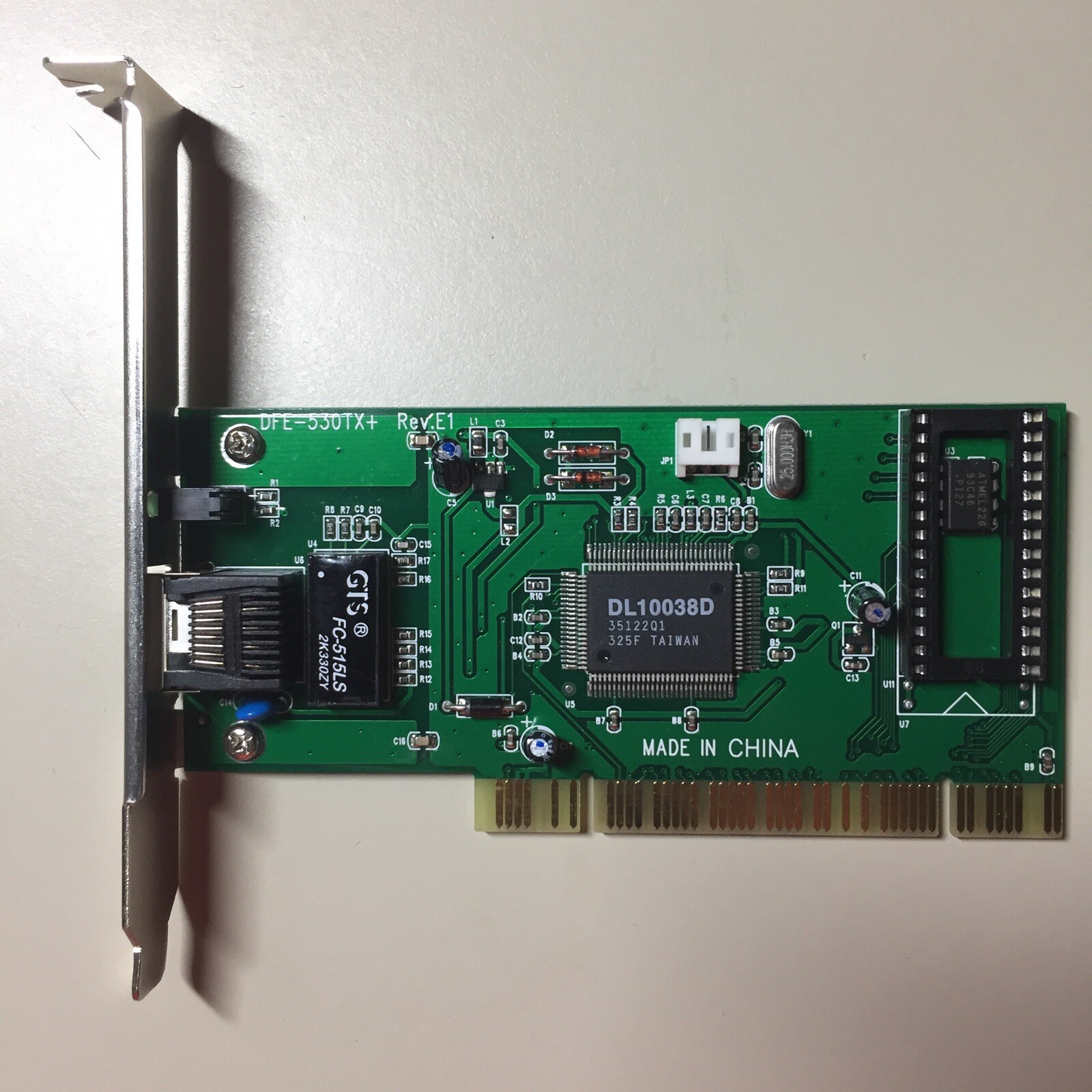 Vintage D-LINK DFE-530TX+ Fast Ethernet 10/100 Network Card