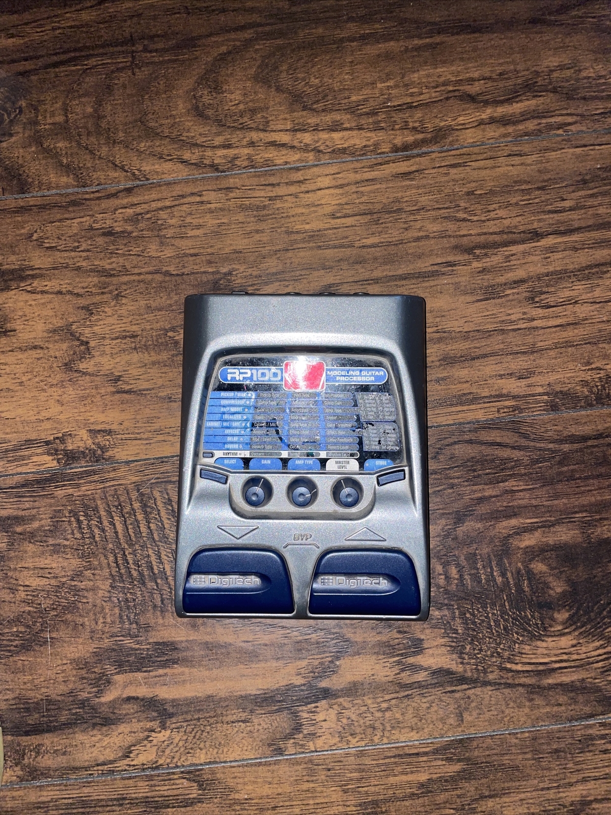 Digitech RP100 Modeling Guitar Multi Effects Processor Electric For Parts Only