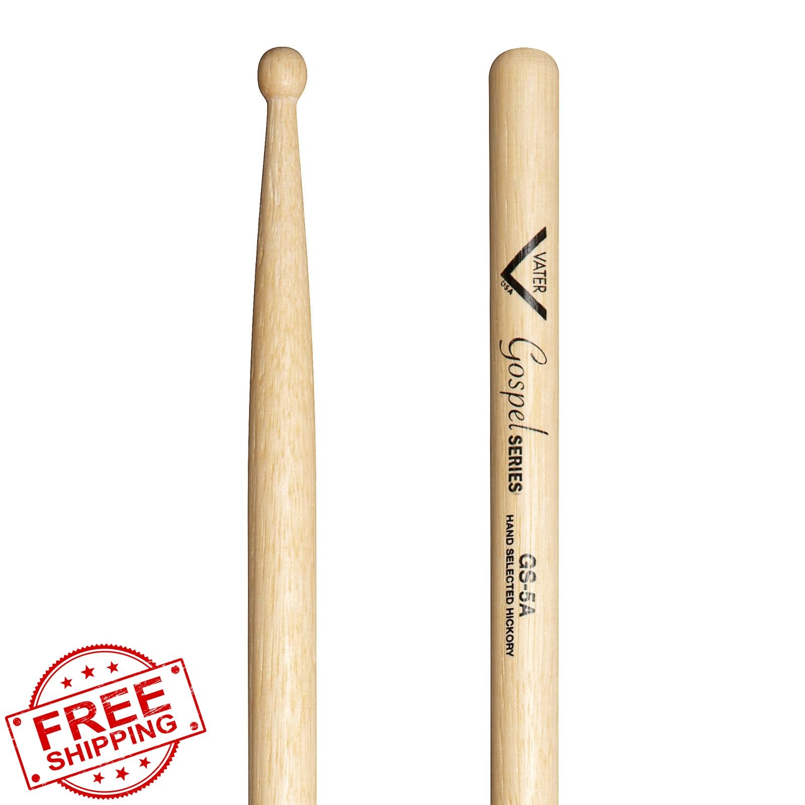Vater 5A Hickory Drum Sticks Pair