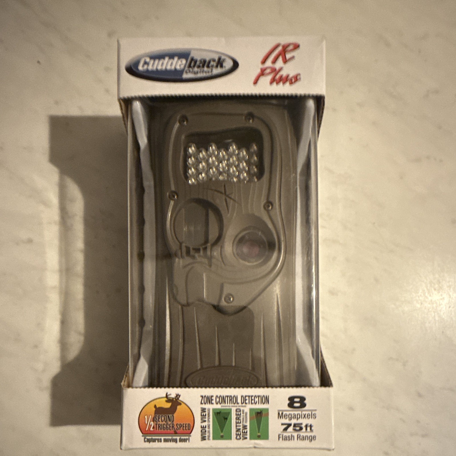 Cuddeback IR Plus Trail Camera 8MP 75ft Detection Range USB SD Card