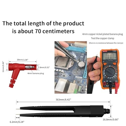 4mm Banana PlugTest Leads Kit Digital Electrical Test Probes Set Fully 13pcs