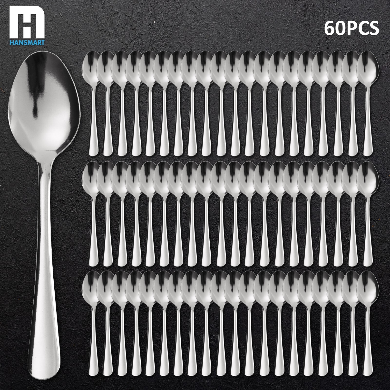 60 Pieces Forks /Spoons/Knives Silverware Set Stainless Steel Flatware  Set