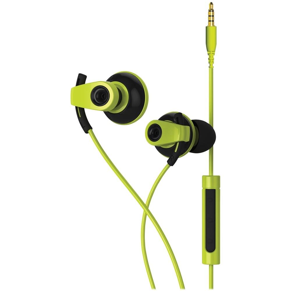 BlueAnt Pump Boost Wired HD Audio Sportbuds Earphones - Green