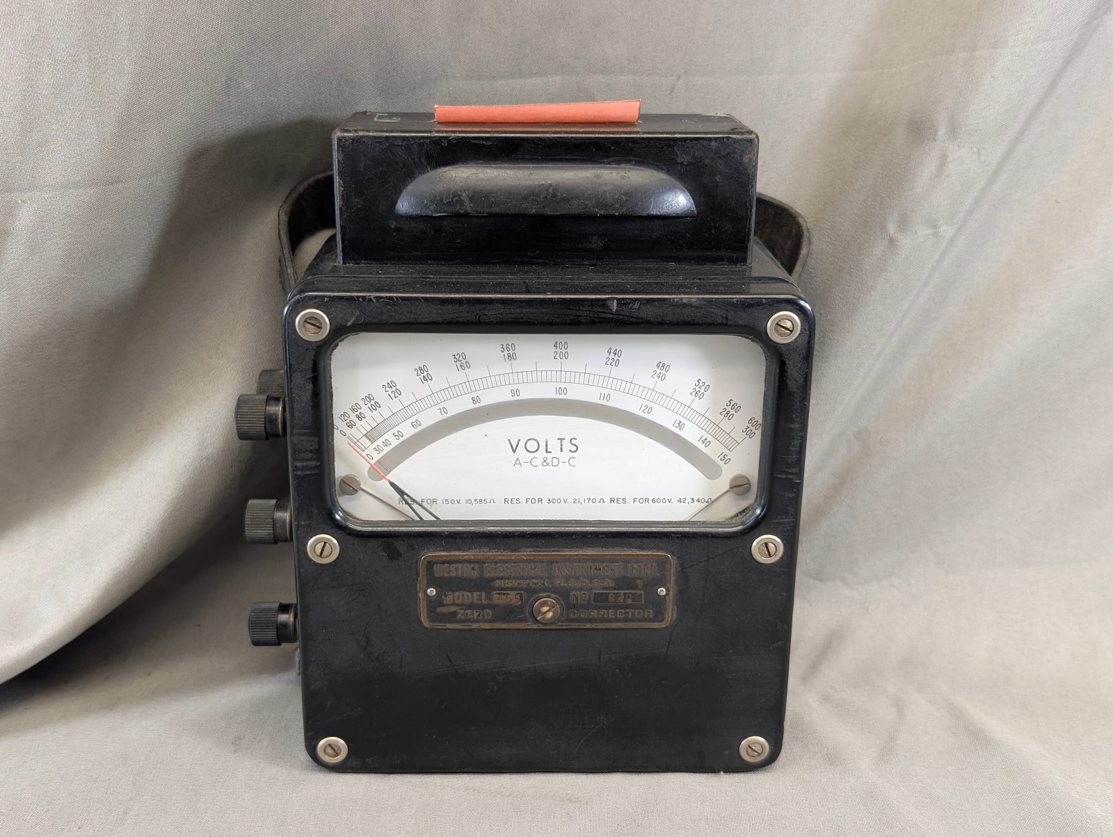Weston Model 455 Voltmeter