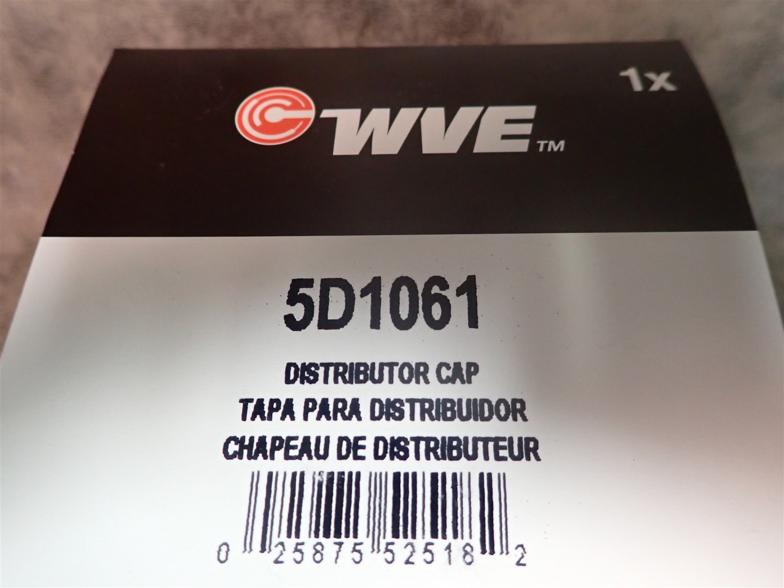 NEW WVE 5D1061 Distributor Cap (G141)