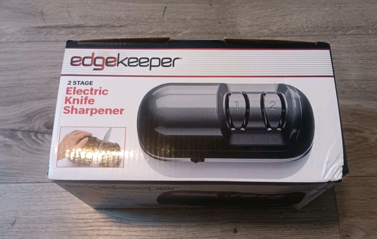 Edgekeeper Electric Knife Sharpener New Open Box