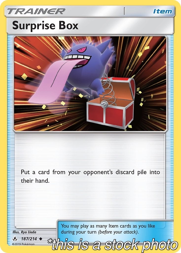 Surprise Box - 187/214 - SM - Unbroken Bonds - NM