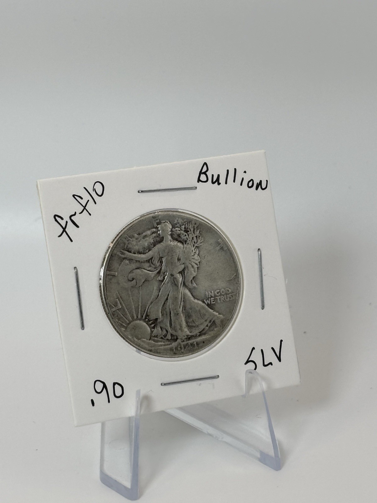 Walking Liberty Half Dollar Silver Coin Philadelphia Mint 1941 #73