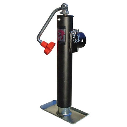 Redneck Trailer TJP2001B Ram 3 K Topwind Pipe Mount Swivel Jack 10in Lift