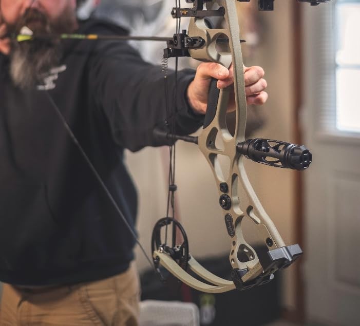 Archery Dragon 10 Stabilizer Bow Riser Extension Dampener, Quick Disconnect Sile