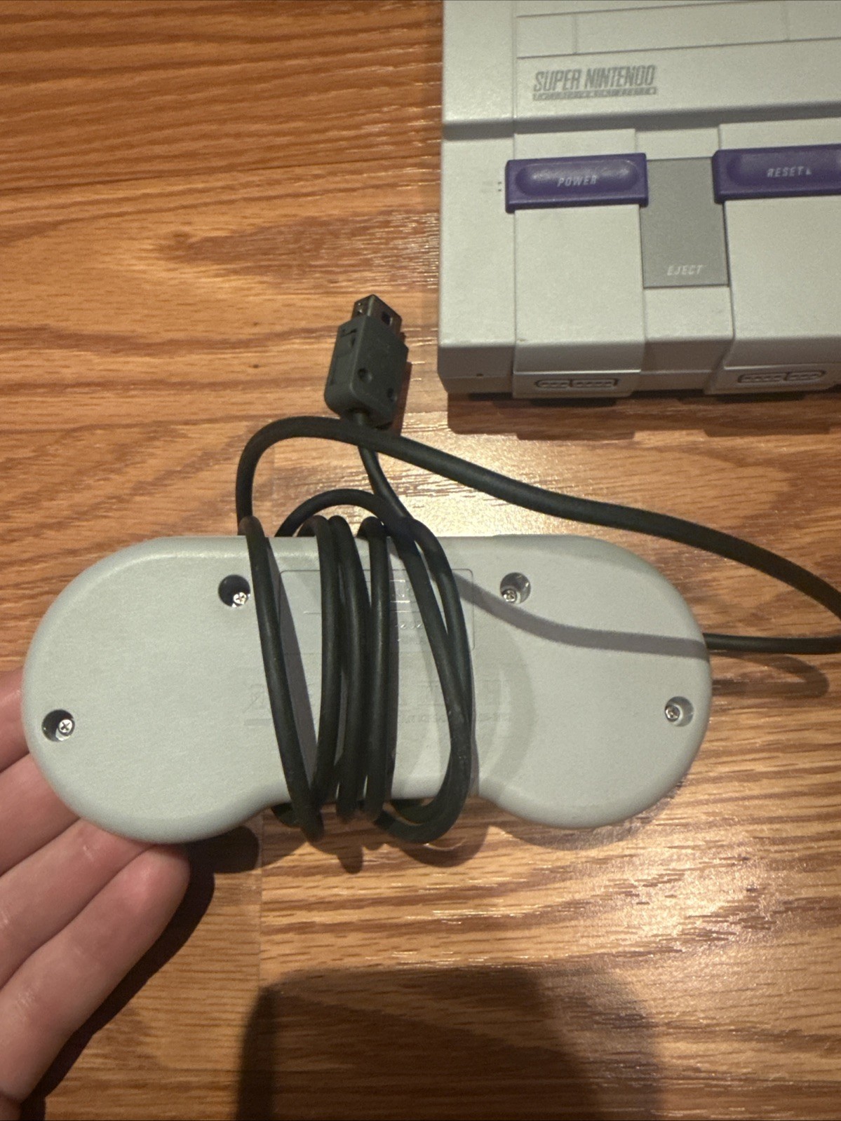 Nintendo Super NES Classic Edition SNES CLV-201 HDMI Cable 2 Controllers