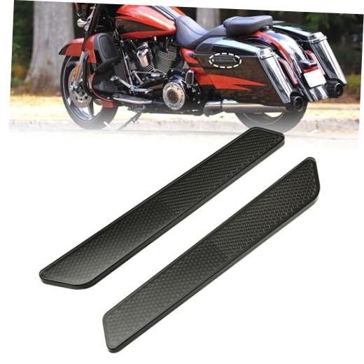 Smoked Saddlebag Reflectors for Harley CVO Road Street Glide 2023-2026 - Saddle