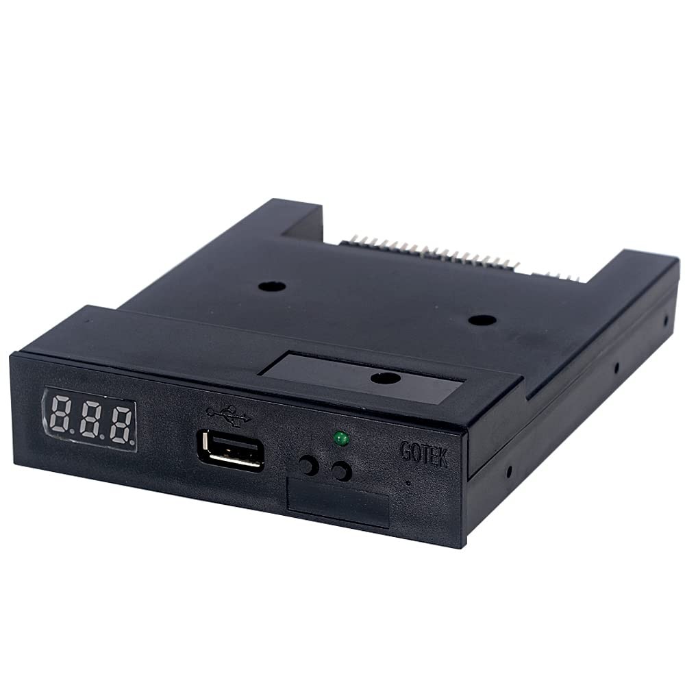 SFR1M44U100 3.5 Inch 1.44MB USB SSD Floppy Drive Emulator Black PC Module