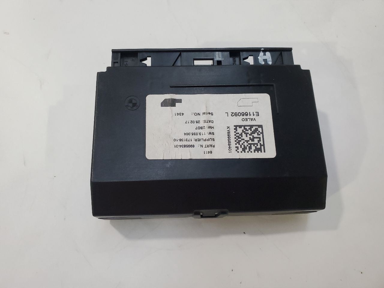 2017 BMW X1 OEM Climate Control Module 6995834-01