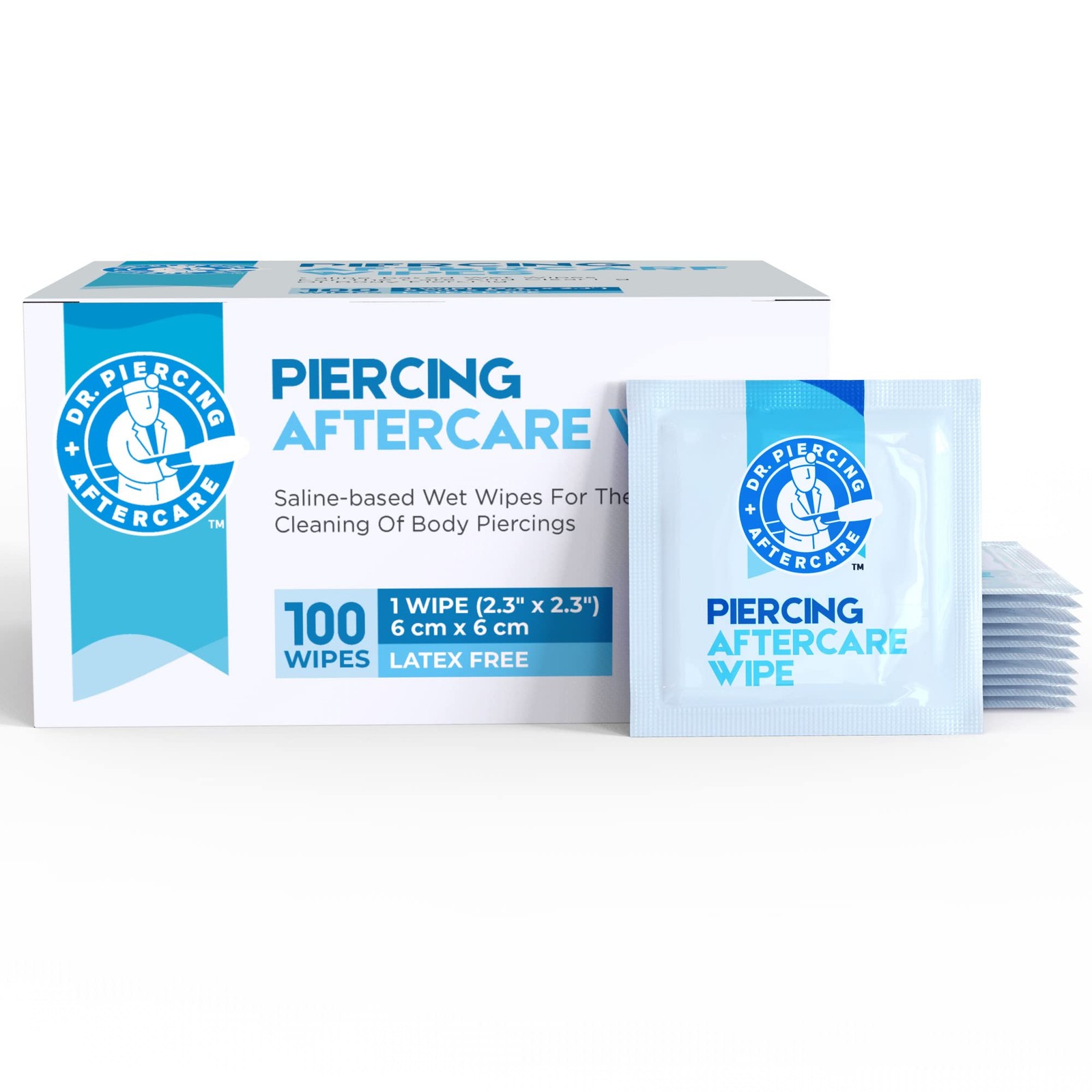 Wipes Piercing Aftercare Saline Solution For Keloid Ear Piercing Cleaner