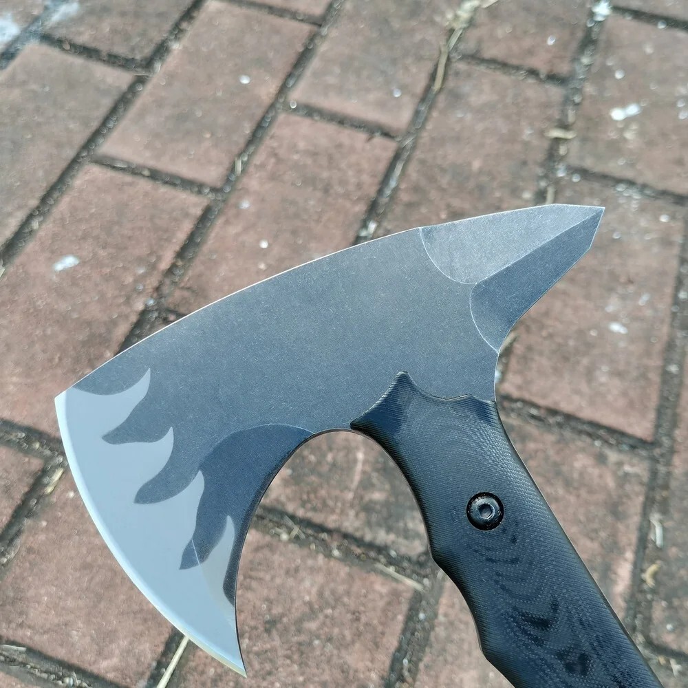 Tactical Tomahawk Axe Full Tang Hatchet Head Combat Emergency Survival Camping