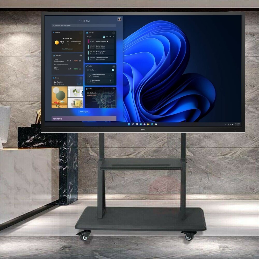 Dell C7017T Interactive Whiteboard With Mobile Stand