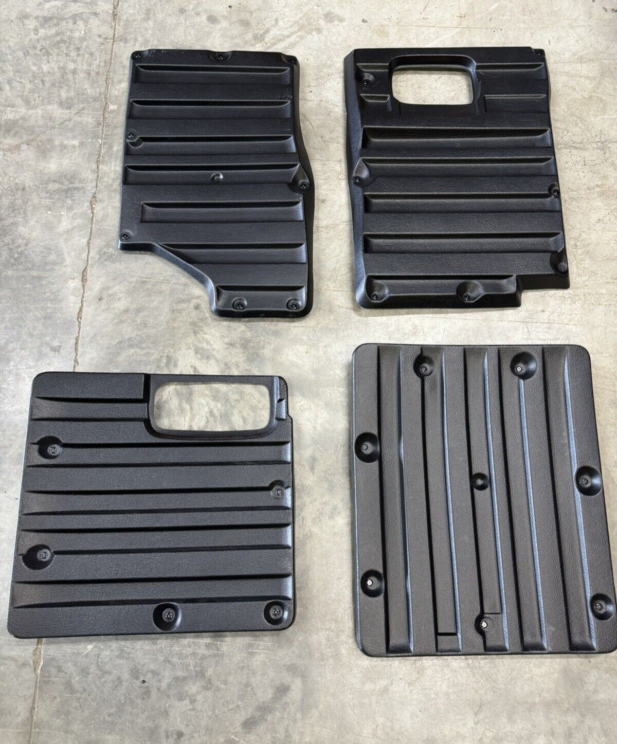 96-24 CHEVY EXPRESS GMC VAN SET OF 4 REAR DOOR PANELS OEM