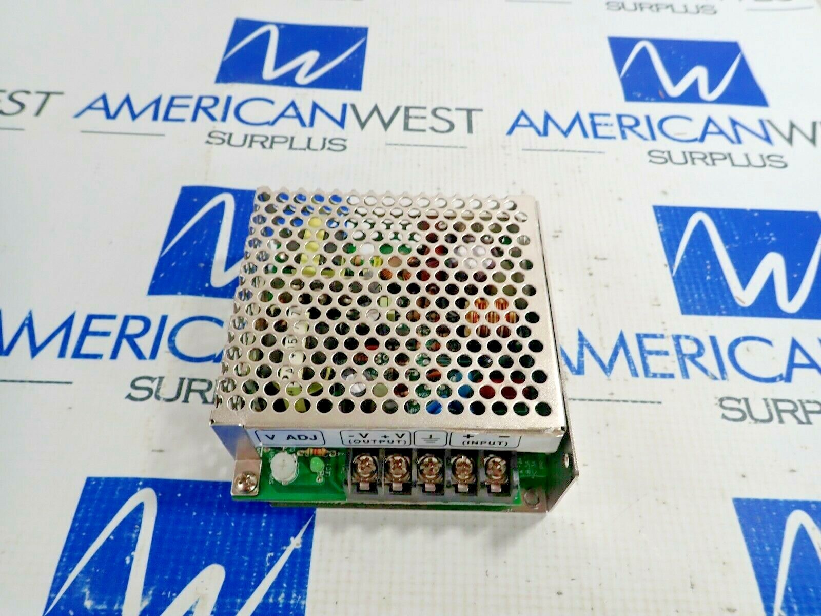 MEAN WELL SD-25A-24 POWER SUPPLY OUTPUT 24V  1.1A INPUT DC12V(9.2-18V) 3.2A