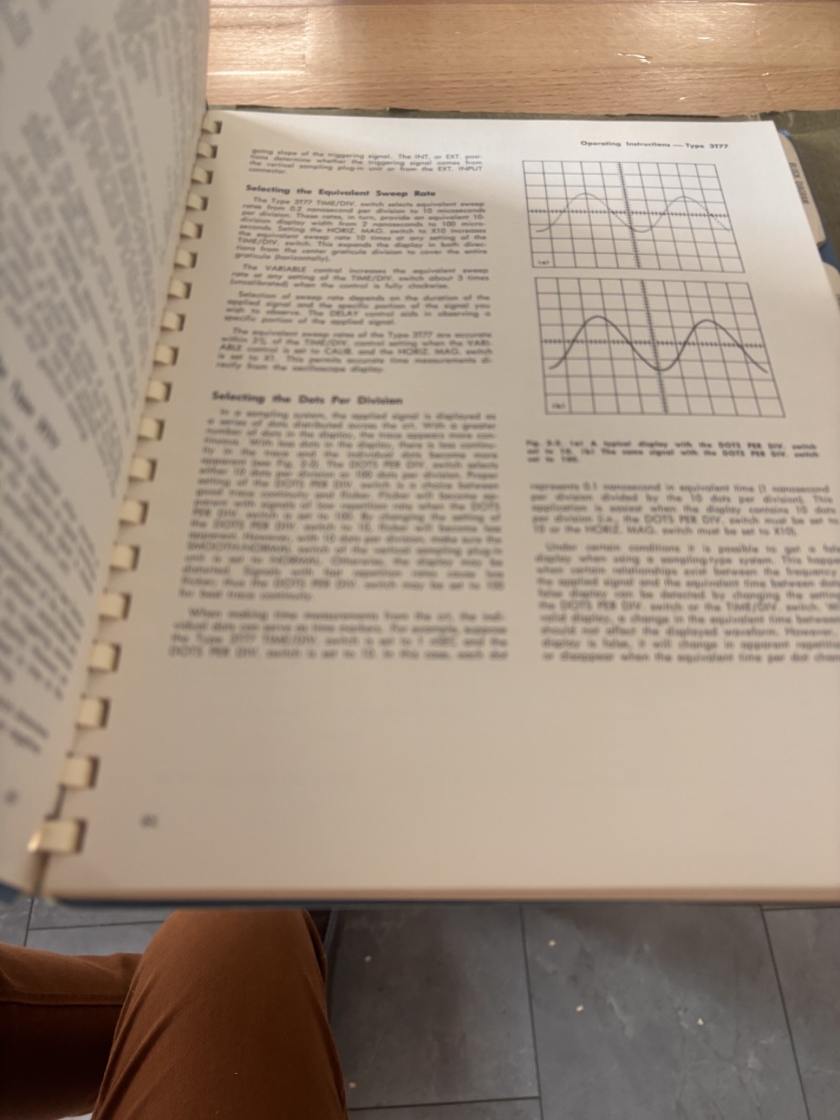 type 3T77 sampling sweep unit Instrucation manual