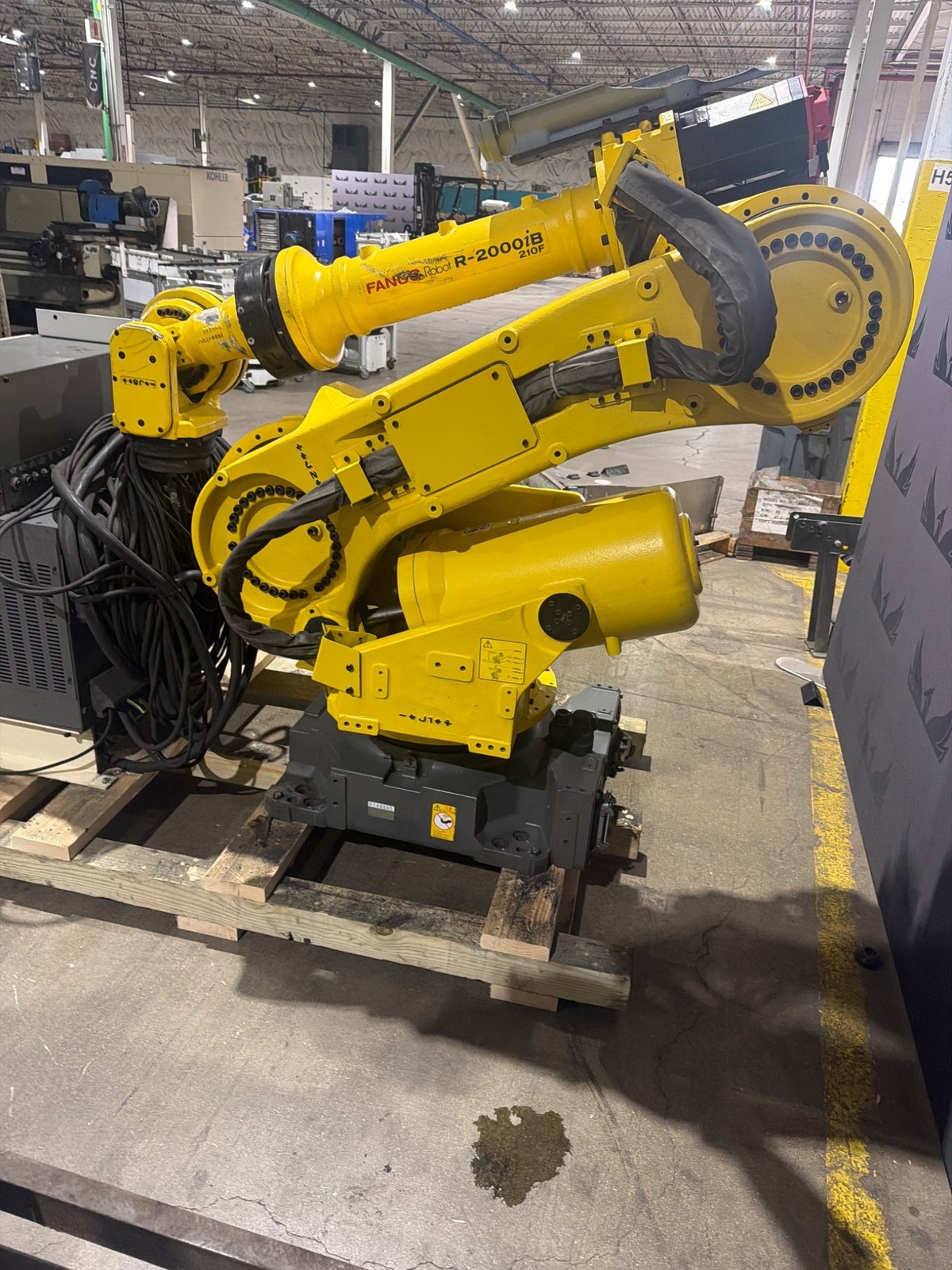 FANUC R-2000iB/210F Complete w/ R-30iB Controls USED