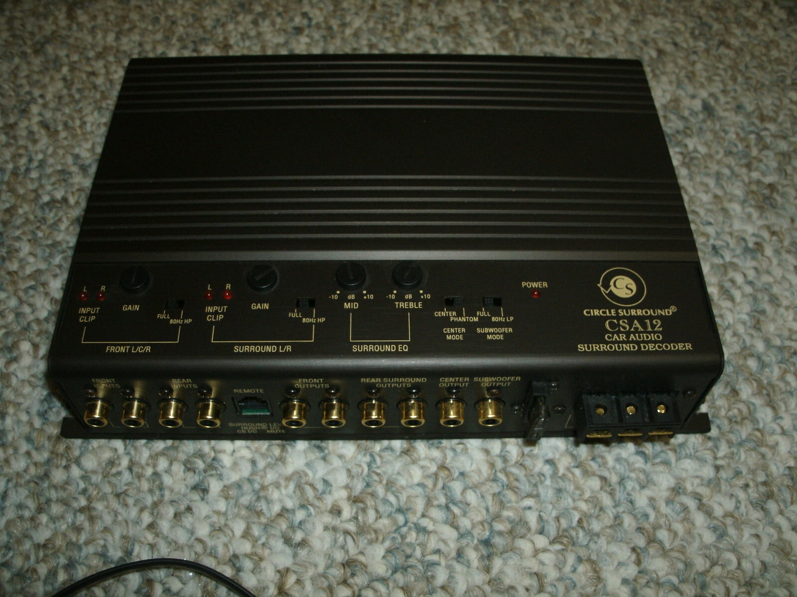 Rocktron CSA12 Car Audio Surround Decoder