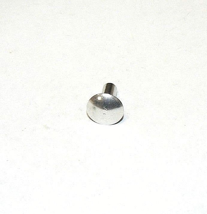 3/16" x 1/2" Full Brazier Head Solid Aluminum Rivet - 2117 T4 (Hard) - 50 Pcs.