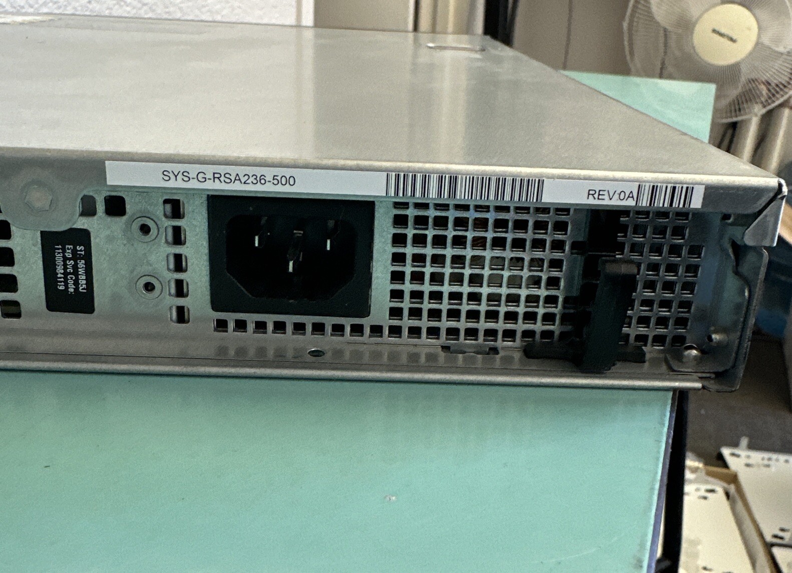 RSA-80010500 SecurID 130 Authentication Appliance Server - OS 8.2.1.0.0 Booted