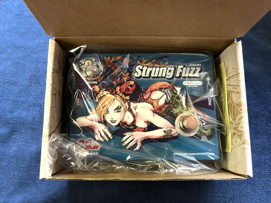 JoJo 320 Strung Fuzz SF-1 design x Jojo's Bizarre Adventure Effects Pedal New