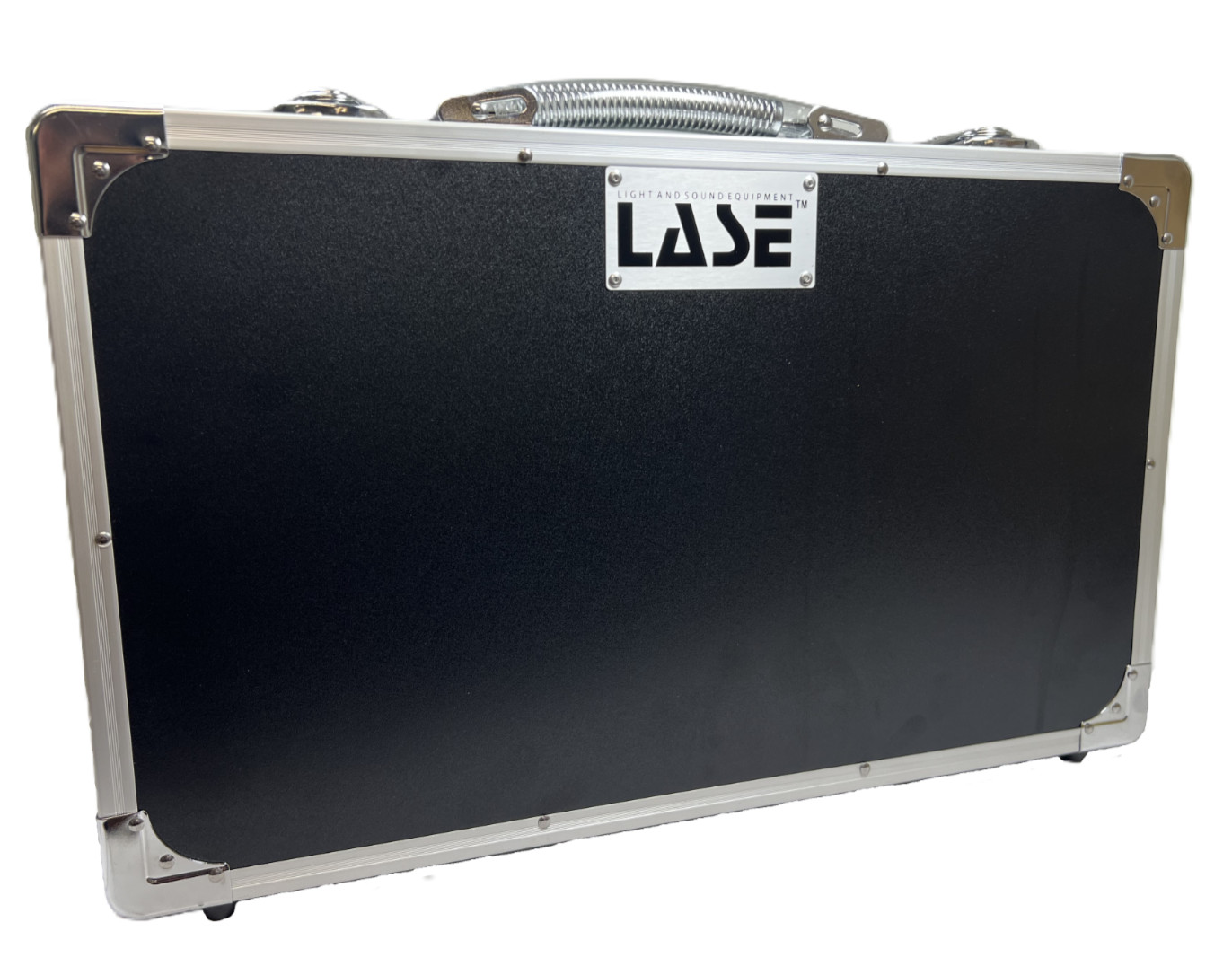 LASE ABS Small Pedals Chrome Case For Guitar Effects  L 21" x W 12" x H 4" EP-54