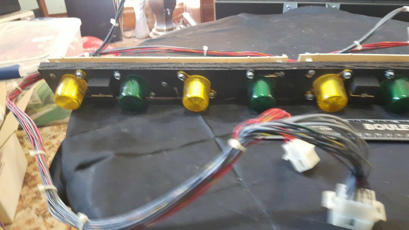 THE MASK Side Running Light Fixture for DATA EAST Ticket Redemption Arcade Game