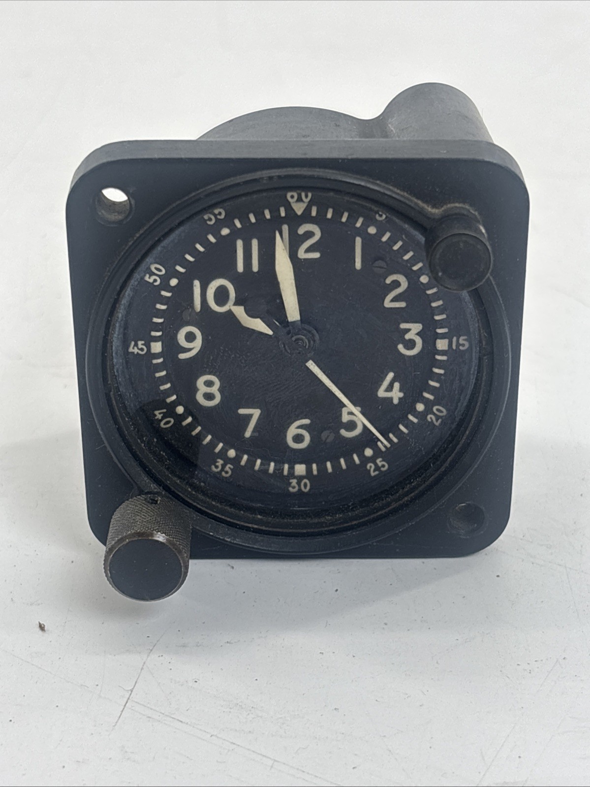Working Vintage Waltham Precision A-13A-1 400201 Military Aircraft Clock