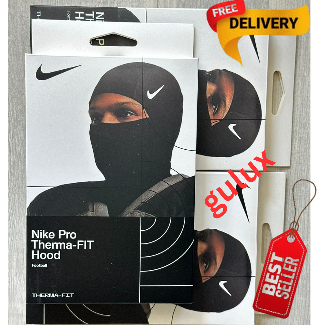 Nike Pro Therma-Fit Hyperwarm Hood Ski Mask Black, SAME DAY SHIPMENT!