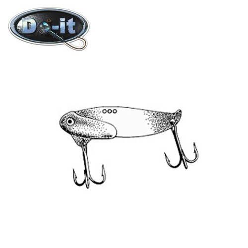 Do-It Molds Buzzspin Lure Mold ( BSJ-2-48)