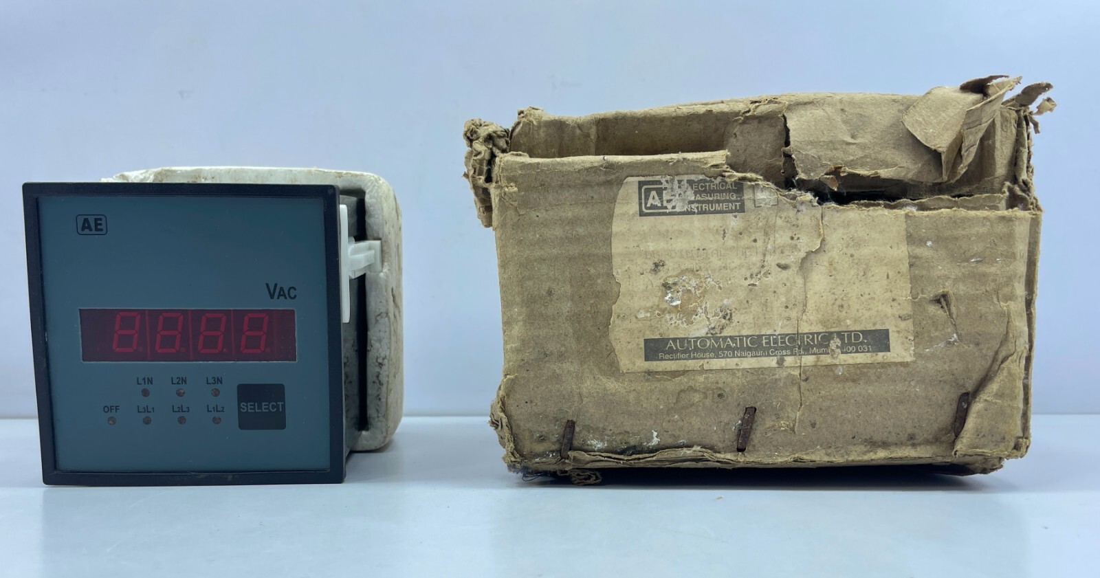 Automatic Electric A.C Voltmeter VSS96D Range 0-600 VAC Supply 240VAC
