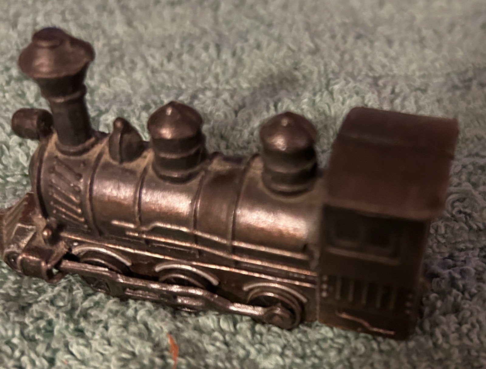 Vintage Metal Pencil Sharpener- train engine