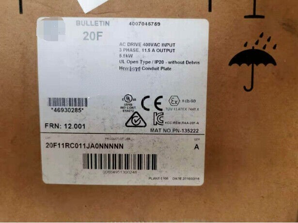 NEW 20F11RC011JA0NNNNN frequency converter Free Shipping