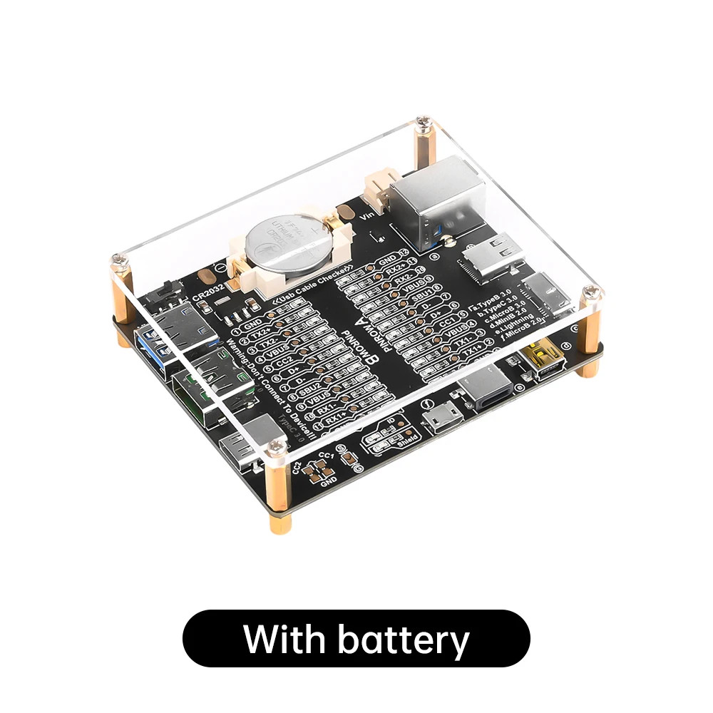Data Cable Detection Board USB Cable Tester Short Circuit On-Off Switching Tools