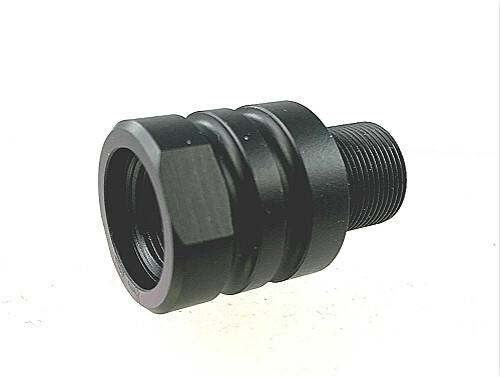 Steel Thread Converter 1/2x36 TPI Thread to 37/64x28 TPI Thread Protector