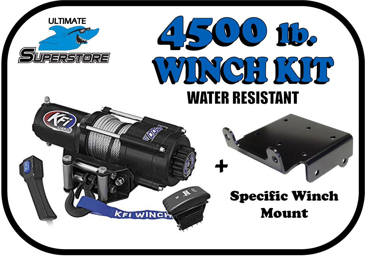 KFI 4500 lb. Winch Mount Kit '18 TEXTRON Wildcat, Wildcat 4 1000