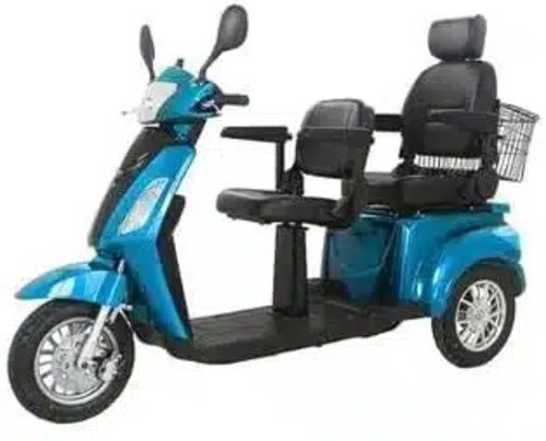 Two 2 passenger adult electric mobility scooter