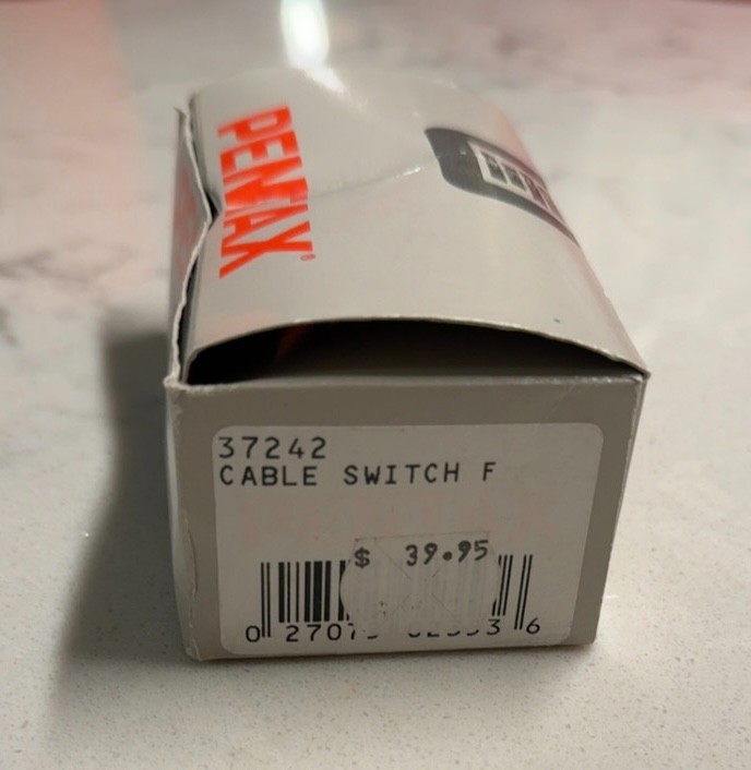 Pentax #37242 Cable Switch F, Camera Remote Control