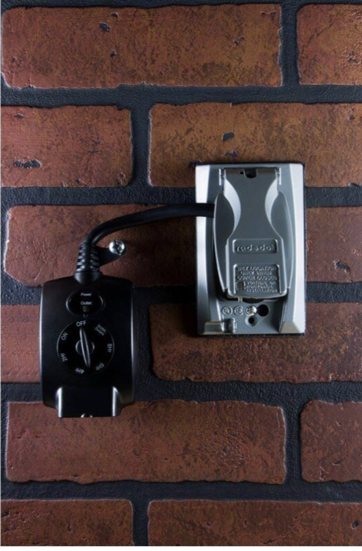 Defiant Mechanical Dusk to Dawn Countdown Timer Black 15AMP 1007812651