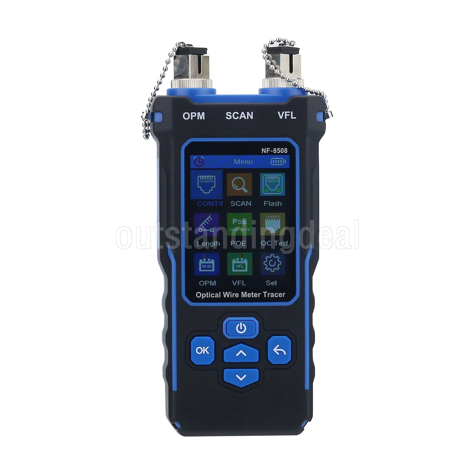 NF-8508 Wire Tracker Multi-function Optical Wire Meter Tracer LCD Display HOT