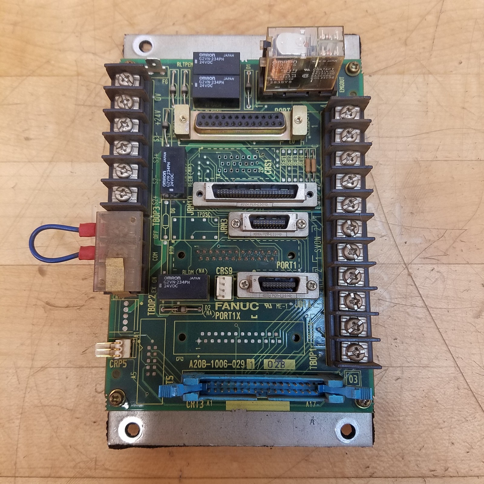 Fanuc A20B-1006-0291/02B Operator Interface Board - USED