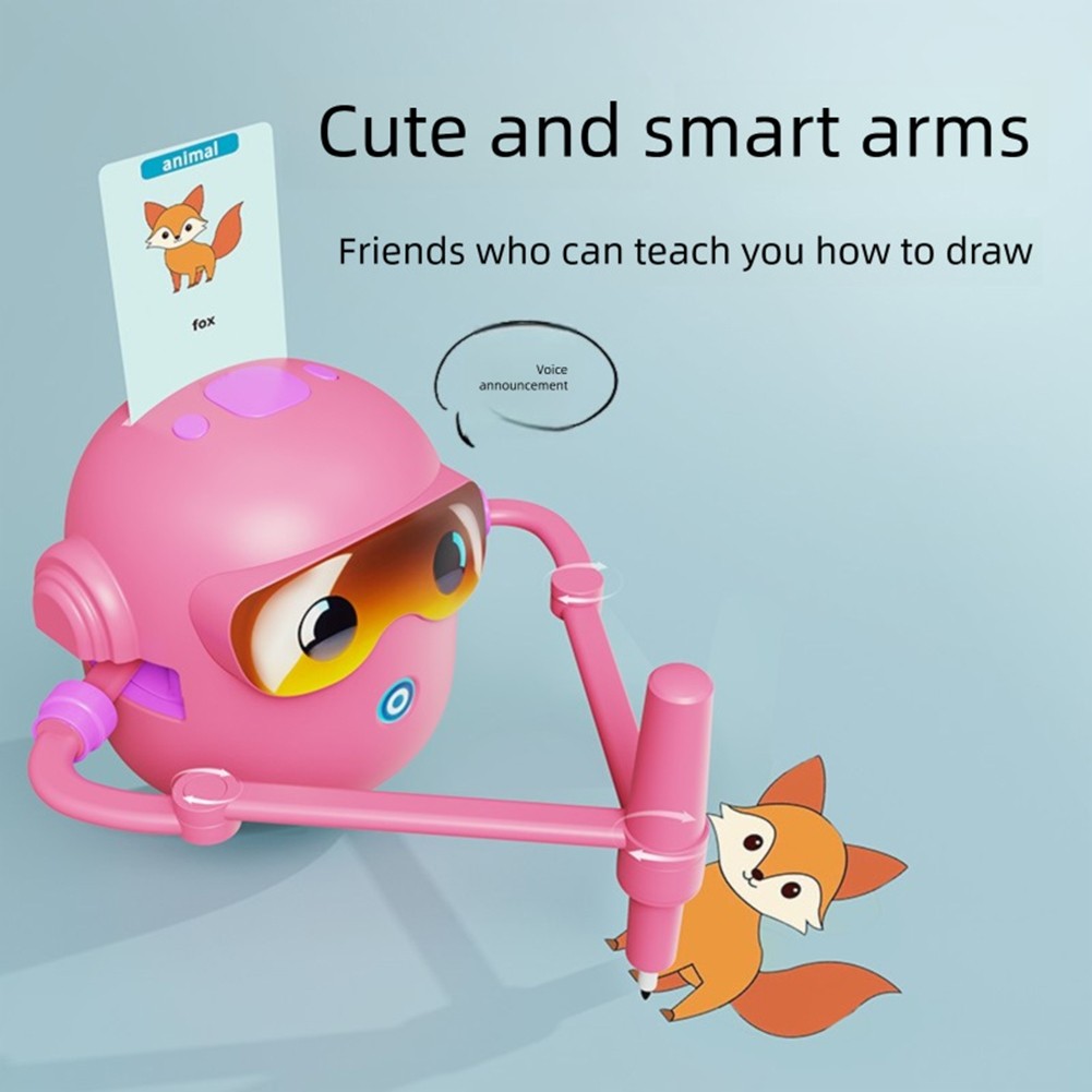 Educational Drawing Robot for Kids Interactive Learning Toy for Early1679