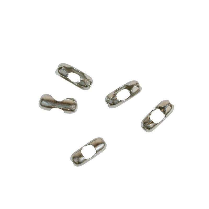 Jandorf 60358 Links Together Two Beaded Nickel Chain Connector #10