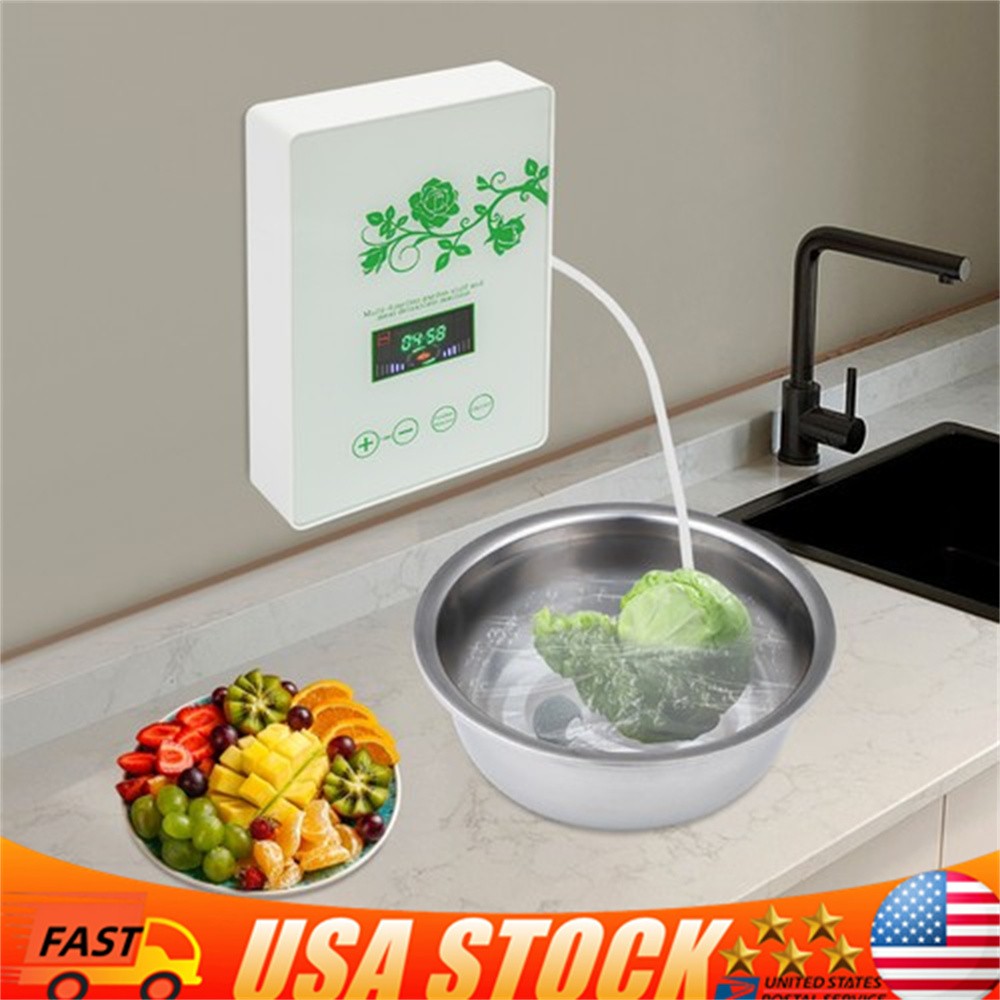 600mg/h Ozone Generator Ozonator Air Purifier Water Food Vegetable Sterilizer